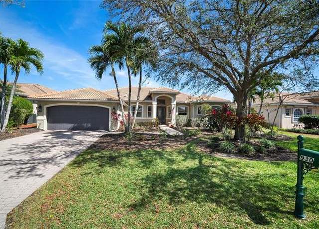 Property at 930 Tropical Bay Ct, Naples, FL 34120, 4 beds, 3 baths