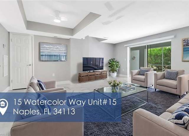 Property at 15 Watercolor Way #15, Naples, FL 34113, 2 beds, 2.5 baths
