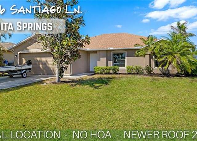 Property at 4536 Santiago Ln, Bonita Springs, FL 34134, 3 beds, 2 baths