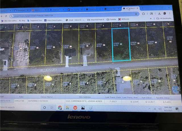 Property at 1121 Cumming St E, Lehigh Acres, FL 33974