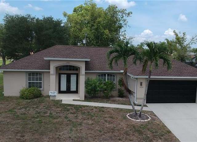 Property at 1216 SW 1st Ave, Cape Coral, FL 33991, 3 beds, 2 baths