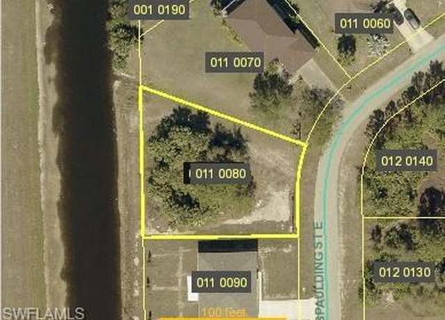 Property at 735 Spaulding St E, Lehigh Acres, FL 33974