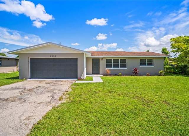 Property at 2259 Carrell Rd, Fort Myers, FL 33901, 4 beds, 2 baths