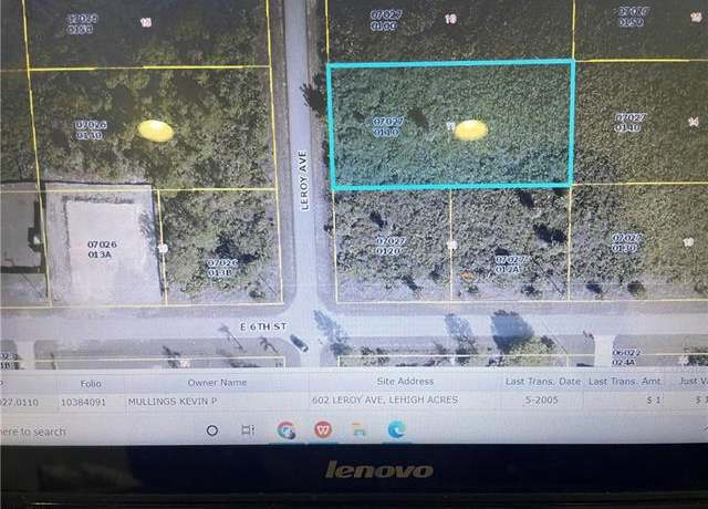 Property at 602 Leroy Ave, Lehigh Acres, FL 33972