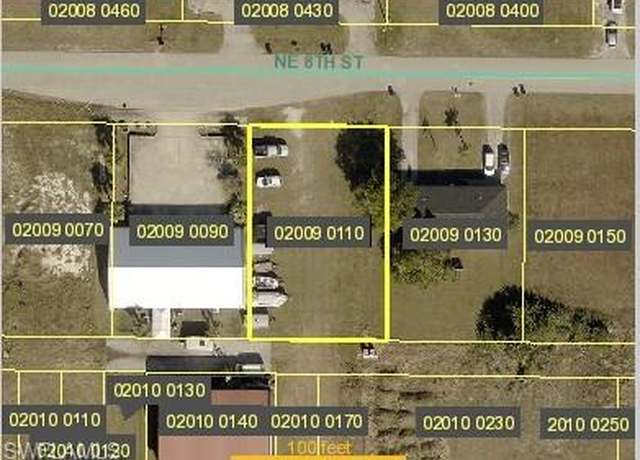 Property at 822 NE 8th St, Cape Coral, FL 33909