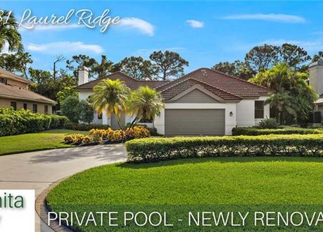 Property at 3081 Laurel Ridge Ct, Bonita Springs, FL 34134, 3 beds, 2 baths