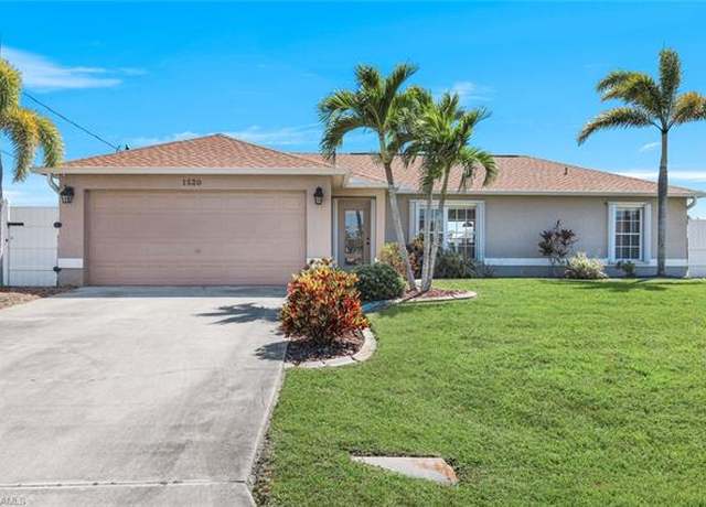 Property at 1520 NE 2nd Ter, Cape Coral, FL 33909, 4 beds, 2 baths