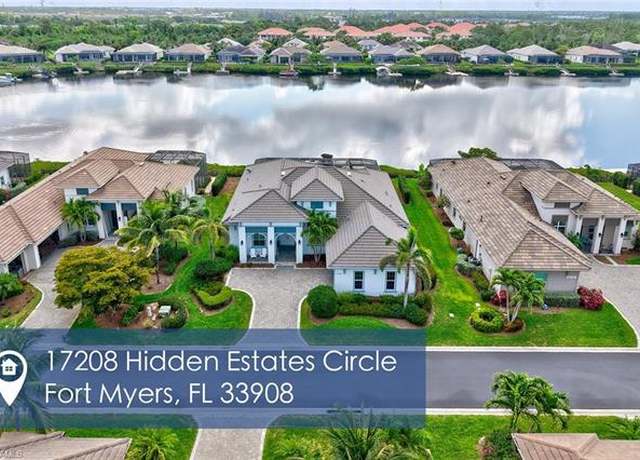 Property at 17208 Hidden Estates Cir, Fort Myers, FL 33908, 4 beds, 4 baths