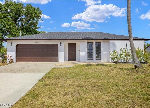 Property at 4123 SW 1st Ave, Cape Coral, FL 33914, 3 beds, 2 baths