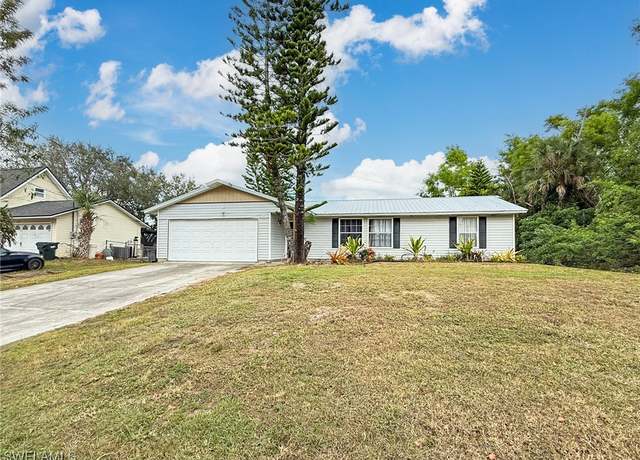 Property at 3810 5th St W, Lehigh Acres, FL 33971, 3 beds, 2 baths