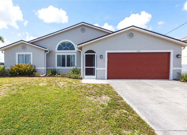 Property at 514 SW 21st St, Cape Coral, FL 33991, 3 beds, 2 baths