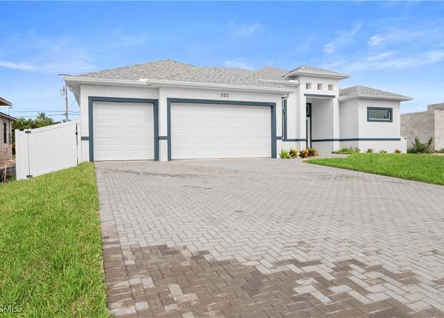 Property at 502 SW 28th Ave, Cape Coral, FL 33991, 3 beds, 3 baths