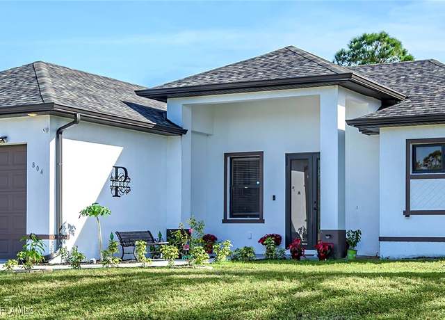 Property at 804 Zehra Ave N, Lehigh Acres, FL 33971, 3 beds, 2 baths