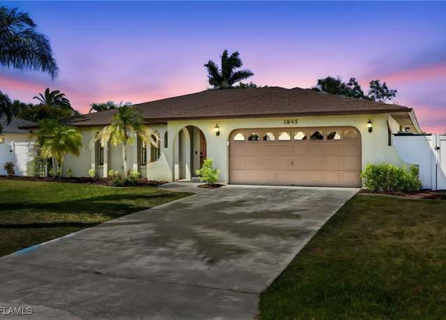 Property at 1845 SE 5th St, Cape Coral, FL 33990, 3 beds, 2 baths