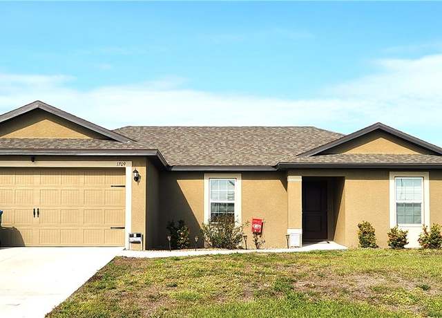 Property at 1709 NW 9th St, Cape Coral, FL 33993, 3 beds, 2 baths
