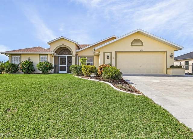 Property at 1100 NW 12th Ave, Cape Coral, FL 33993, 4 beds, 2 baths