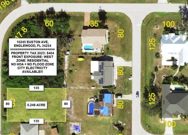 Property at 10245 Euston Ave, Englewood, FL 34224