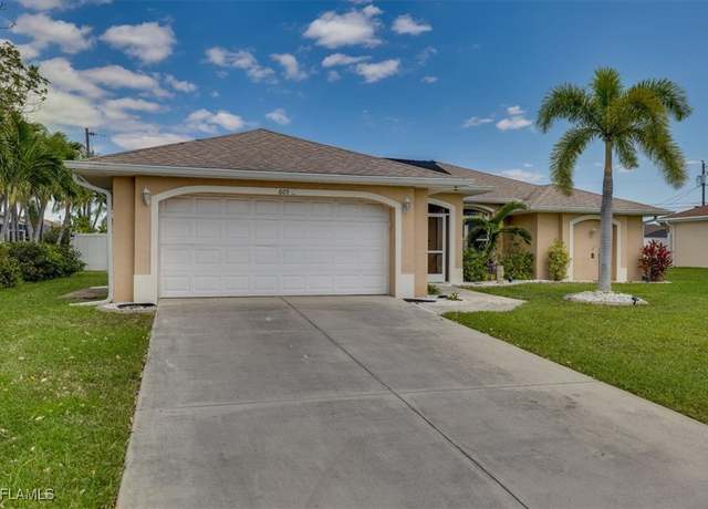 Property at 605 SE 22nd St, Cape Coral, FL 33990, 3 beds, 2 baths
