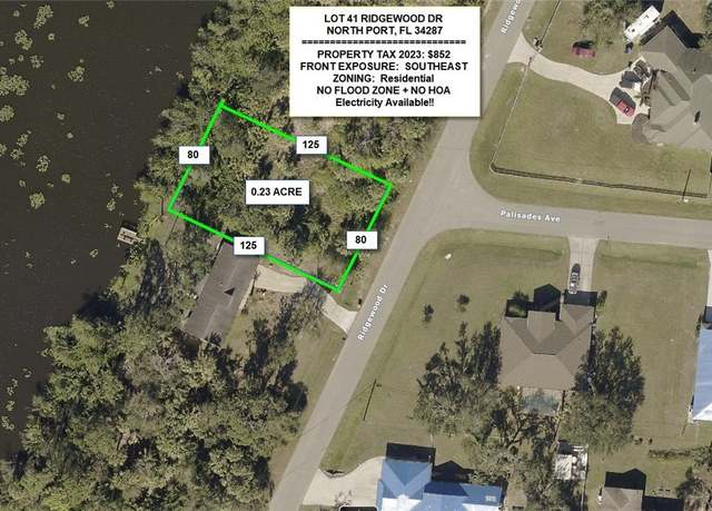 Property at Ridgewood Lot #41 Dr, North Port, FL 34287