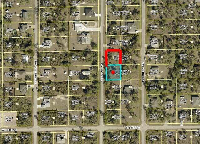 Property at 1406 Hibiscus Ave, Lehigh Acres, FL 33972