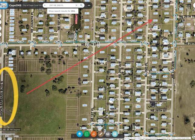 Property at 2911 NE 2nd Pl, Cape Coral, FL 33909