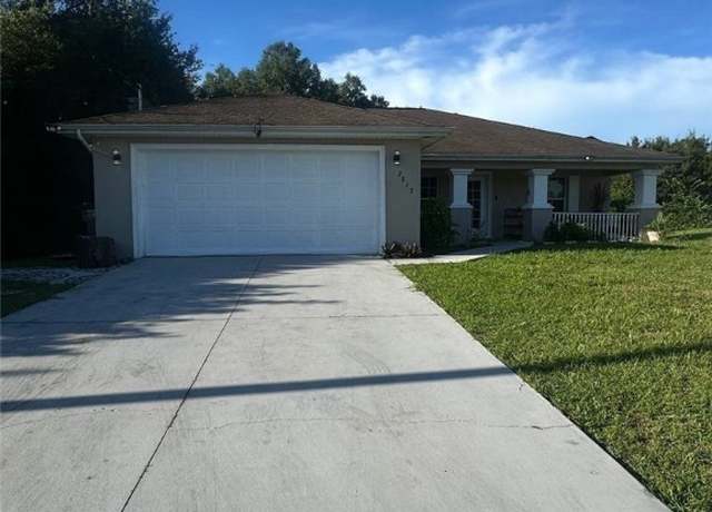 Property at 2813 52nd St W, Lehigh Acres, FL 33971, 3 beds, 2 baths