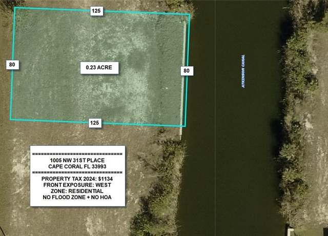 Property at 1005 NW 31st Pl, Cape Coral, FL 33993