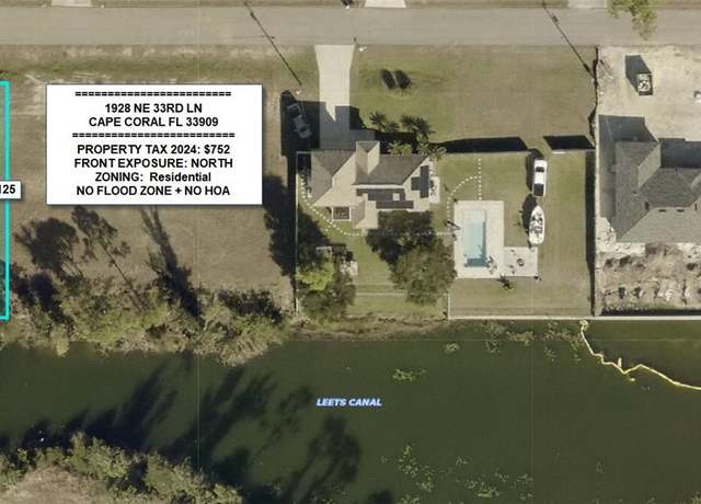 Property at 1928 NE 33rd Ln, Cape Coral, FL 33909