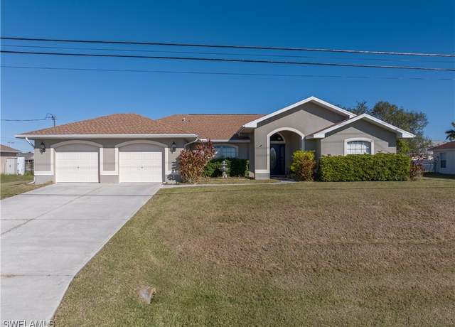 Property at 1625 N Gator Cir, Cape Coral, FL 33909, 3 beds, 2 baths