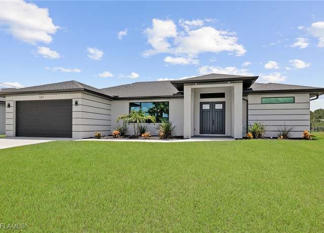 Property at 387 Paulcrest Ave, Lehigh Acres, FL 33974, 4 beds, 2 baths