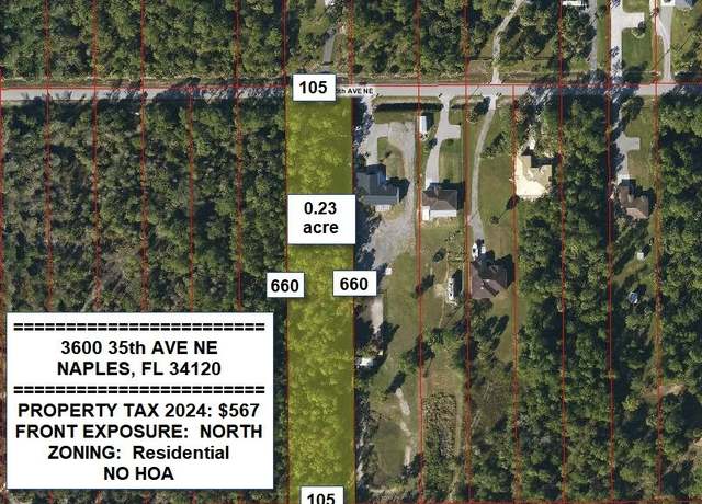 Property at 3600 35th Ave NE, Naples, FL 34120