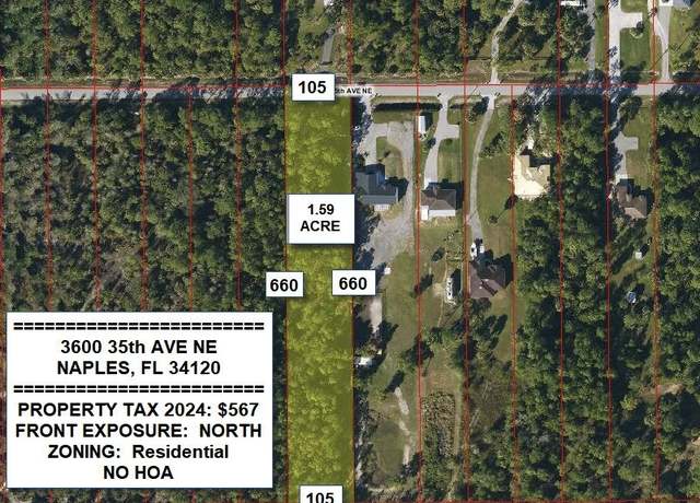 Property at 3600 35th Ave NE, Naples, FL 34120