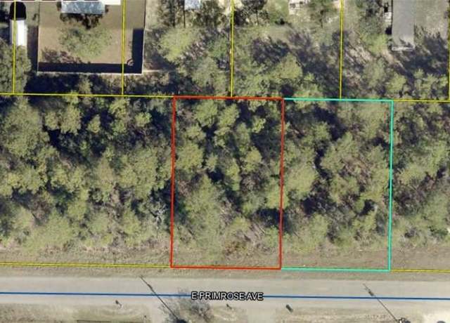 Property at 16–3N–20–28060–060–0280 E Primrose Ave, FL 32433