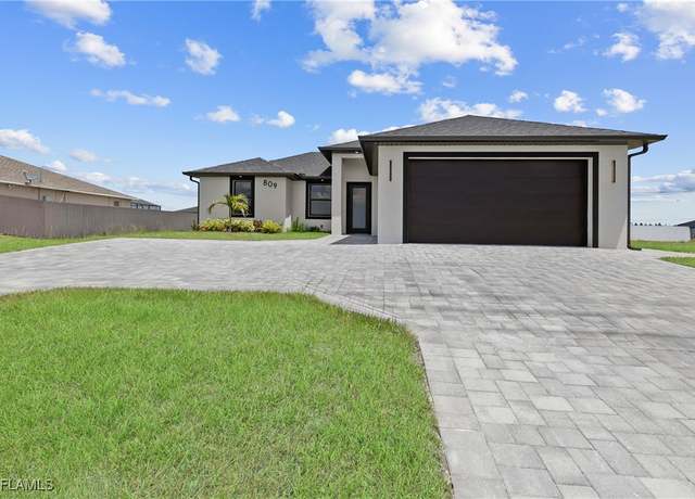 Property at 809 Tropicana Pkwy W, Cape Coral, FL 33993, 3 beds, 2 baths
