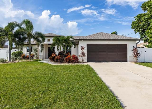 Property at 914 SW 12th Ter, Cape Coral, FL 33991, 3 beds, 2 baths