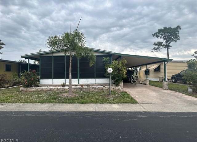 Property at 40 Sunset Cir, North Fort Myers, FL 33903, 2 beds, 2 baths