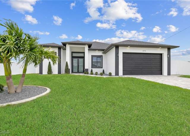 Property at 475 NE 2nd Pl, Cape Coral, FL 33909, 4 beds, 3 baths