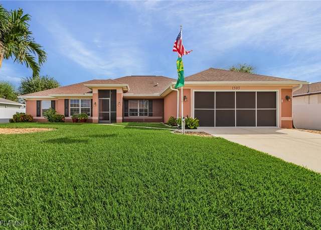 Property at 1503 NW 13th Ave, Cape Coral, FL 33993, 4 beds, 2 baths