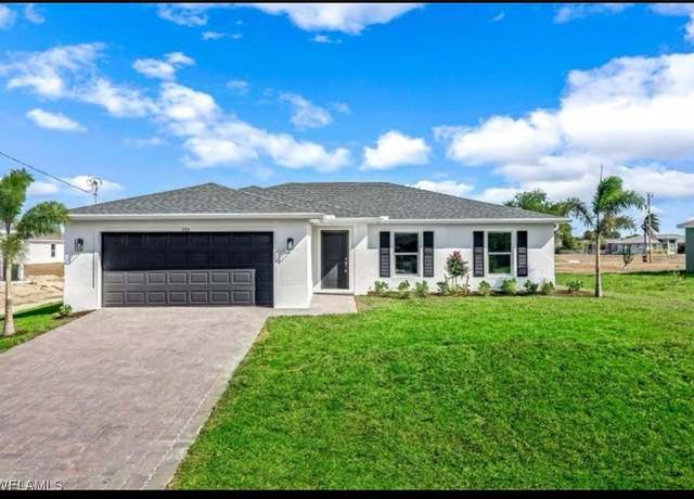 Property at 1617 NW 18th Ter, Cape Coral, FL 33993, 4 beds, 2 baths