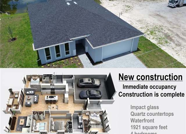Property at 4129 NE 21st Ave, Cape Coral, FL 33909, 4 beds, 2 baths