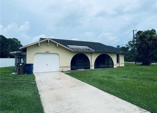 Property at 2807 E 8th St, Lehigh Acres, FL 33972, 2 beds, 2 baths