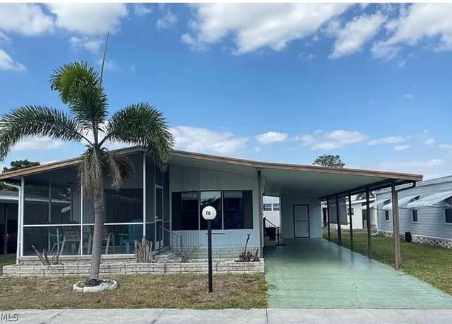 Property at 78 Sunrise Ave, North Fort Myers, FL 33903, 2 beds, 2 baths