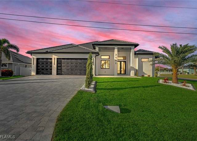Property at 2101 SW 26th Ter, Cape Coral, FL 33914, 4 beds, 3.5 baths