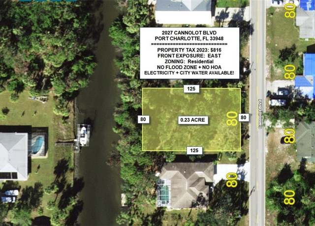 Property at 2027 Cannolot Blvd, Port Charlotte, FL 33948