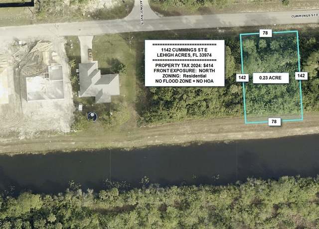 Property at 1142 Cumming St E, Lehigh Acres, FL 33974