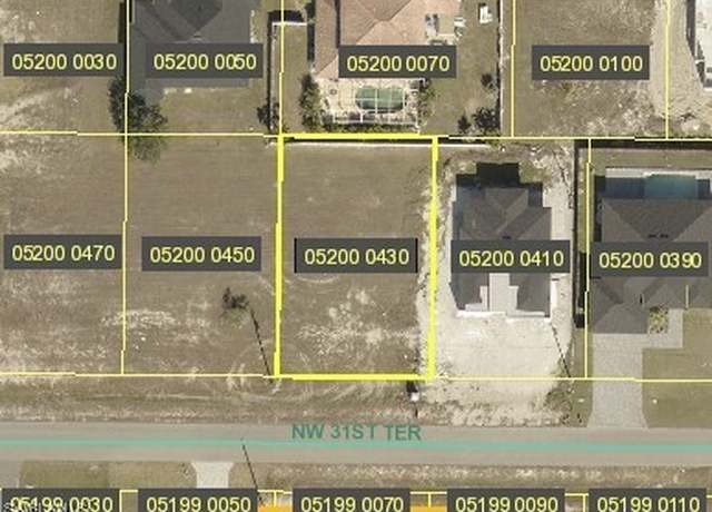 Property at 4335 NW 31st Ter, Cape Coral, FL 33993