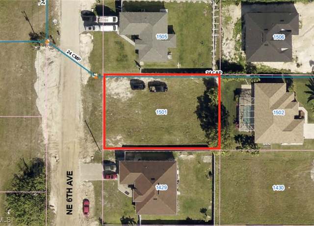 Property at 1501 NE 6th Ave, Cape Coral, FL 33909