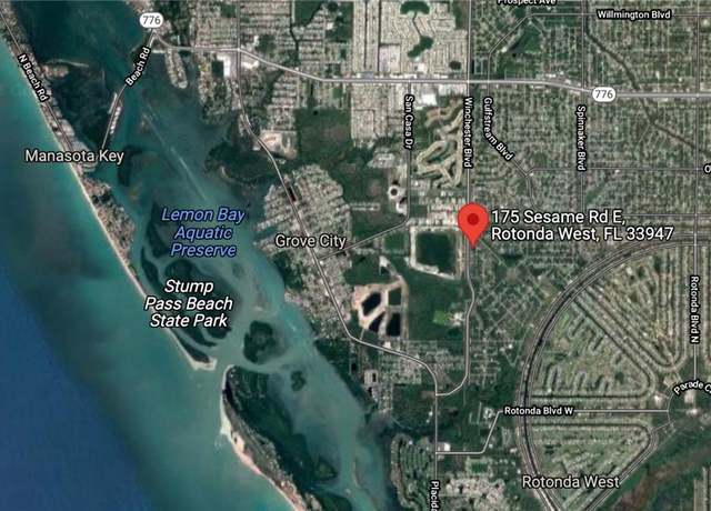 Property at 175 Sesame Rd E, Rotonda West, FL 33947