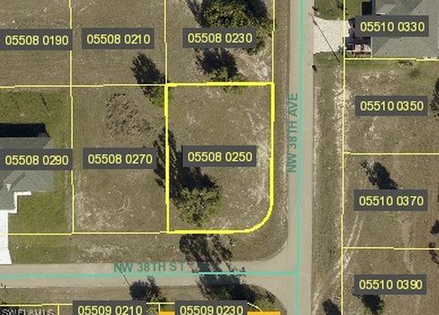 Property at 3801 NW 38th St, Cape Coral, FL 33993