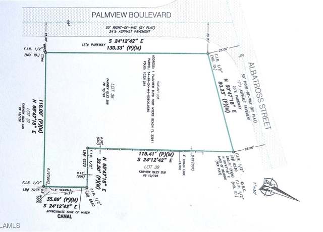 Property at 1 Palmview Blvd, Fort Myers Beach, FL 33931